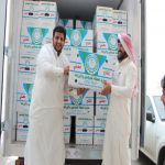 توزيع 200 كرتون بيض تبرع من الشيخ محمد سعيد الصوع